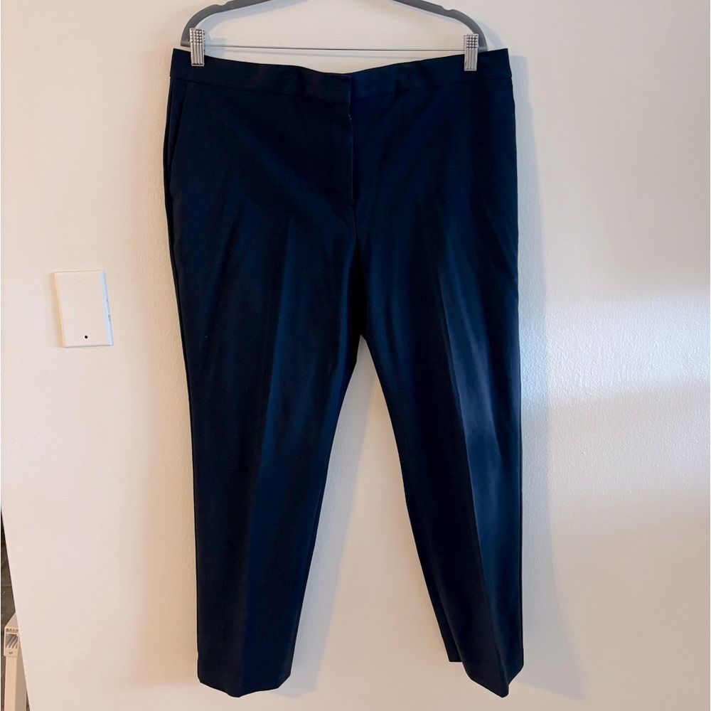 Ann Taylor Classic Navy Trousers sz 14
